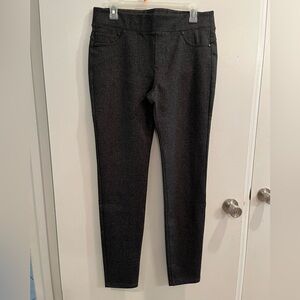 Liverpool Jeans Co Grey Tweed Pull On Pants or Jeggings, size 10